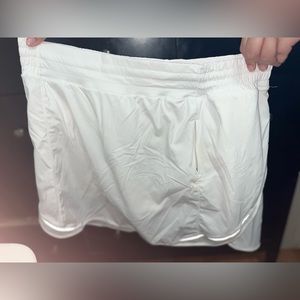 White Lululemon Tennis Skirt